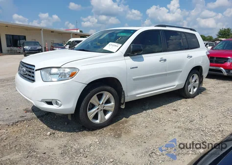 2010 Toyota Highlander Limited V6 z USA, uszkodzony, nr VIN 5TDYK3EH3AS011389
